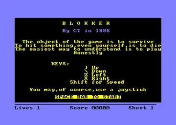 Blokker (S) (1986) [Your Computer]